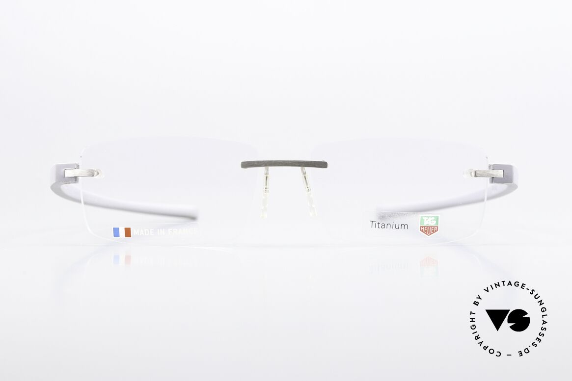 Tag Heuer 3941 Reflex Sporty Rimless Eyewear, extremely sporty rimless glasses for gentlemen, Made for Men