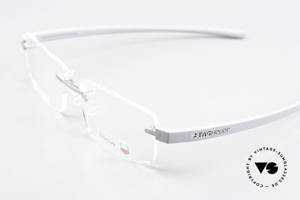 Tag Heuer 3941 Reflex Sporty Rimless Eyewear, unworn rarity (new old stock), made in FRANCE, Made for Men