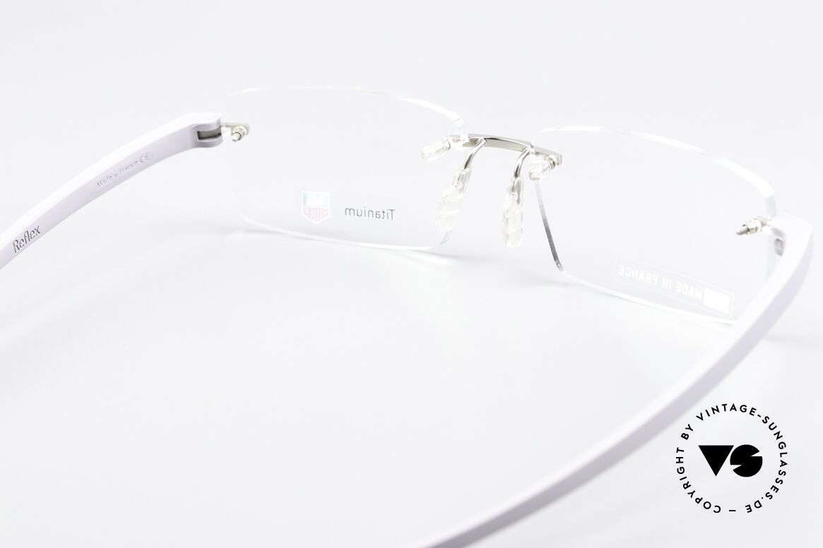 Tag Heuer 3941 Reflex Sporty Rimless Eyewear, Size: large, Made for Men