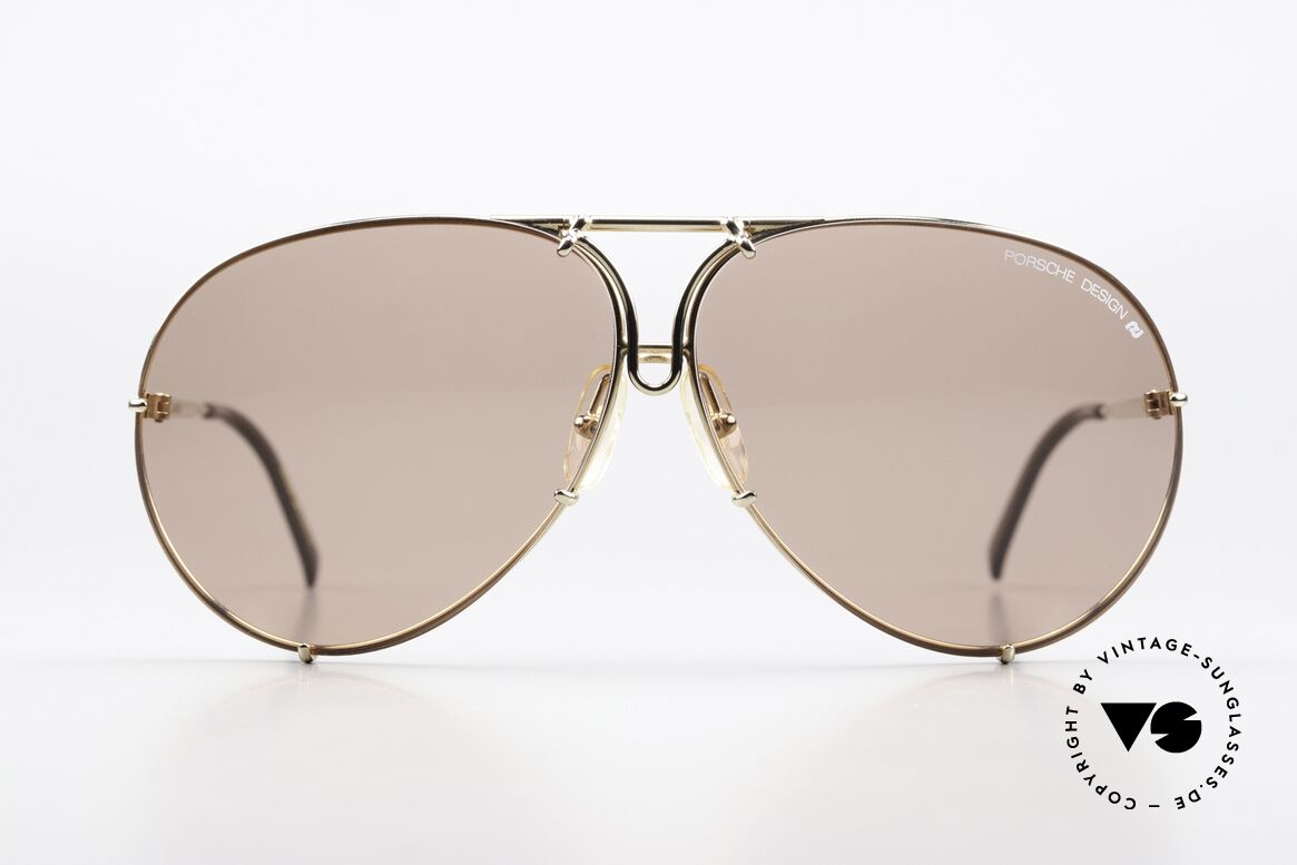 Porsche 5621 XL 1980's Aviator Shades, the 80's legend with the ingenious change mechanism, Made for Men