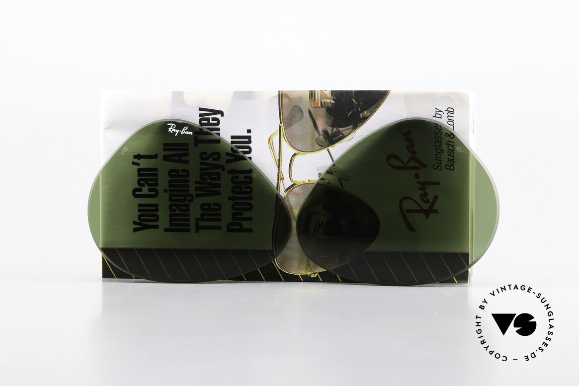 Ray Ban Aviator 62mm Lenses B&L USA Mineral Lens RB3, fit all Outdoorsman II, Large Metal II, Shooter II, Made for Men and Women