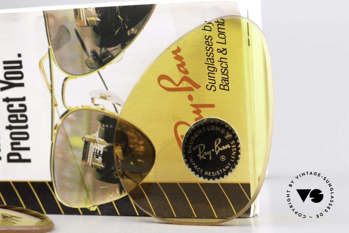 Ray Ban Aviator 58mm Lenses Changeable Ambermatic 58mm, heat-treated (impact-resistant & scratch-resistant), Made for Men and Women