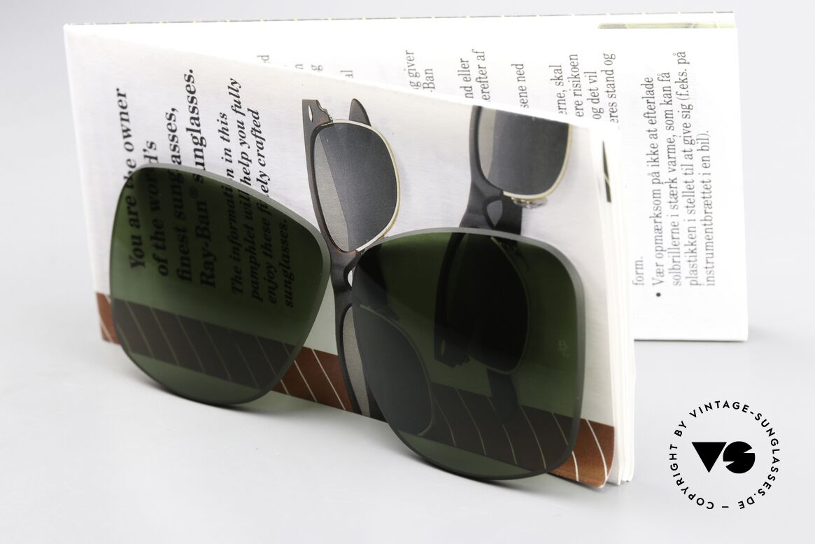 Ray Ban Wayfarer I Lenses B&L USA Mineral Lens RB3, orig. mineral lenses for the old "Wayfarer I" model, Made for Men and Women