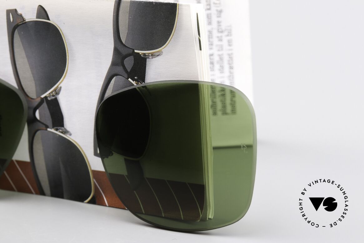 Ray Ban Wayfarer I Lenses B&L USA Mineral Lens RB3, RB3 tint (grass green) + the legendary B&L etching, Made for Men and Women