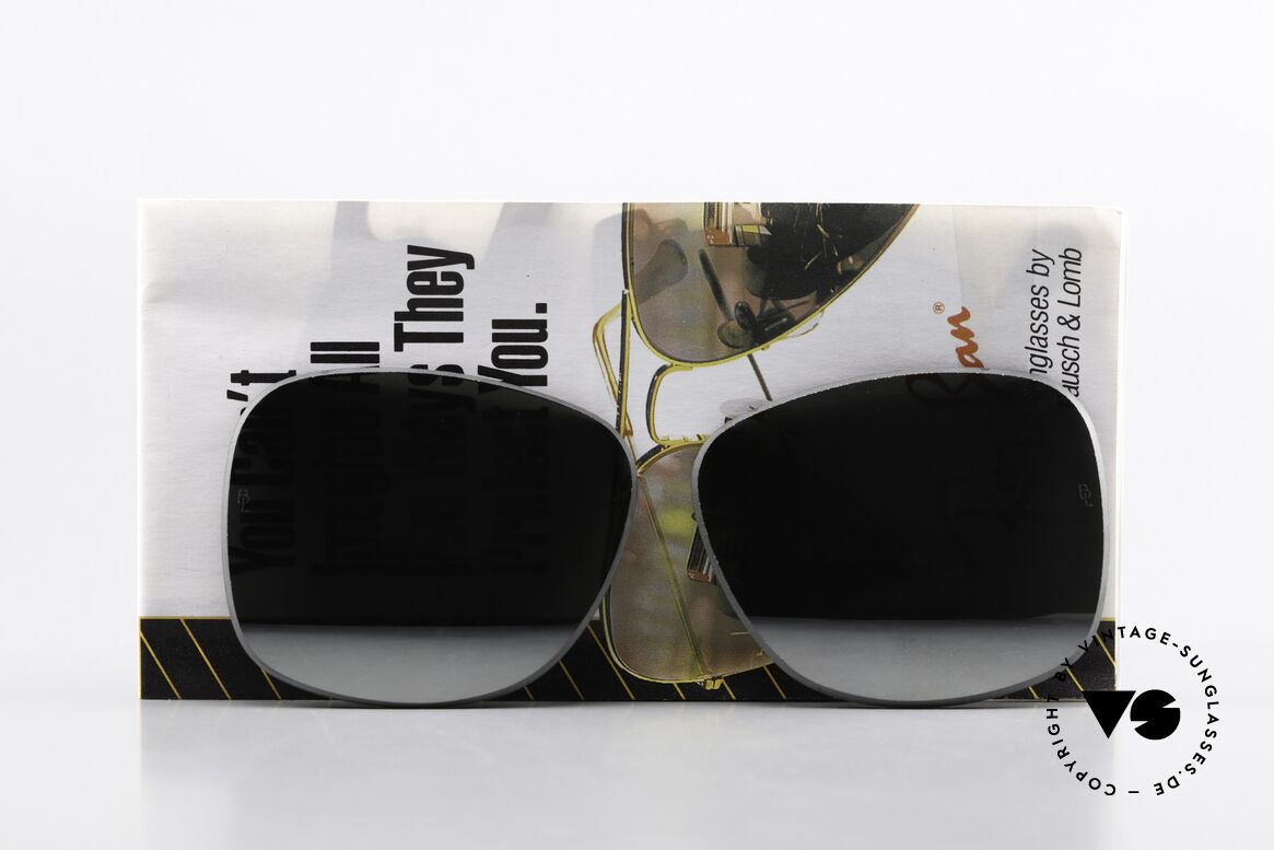 Ray Ban Wayfarer I Lenses B&L USA Silver Mirrored, heat-treated (impact-resistant & scratch-resistant), Made for Men and Women