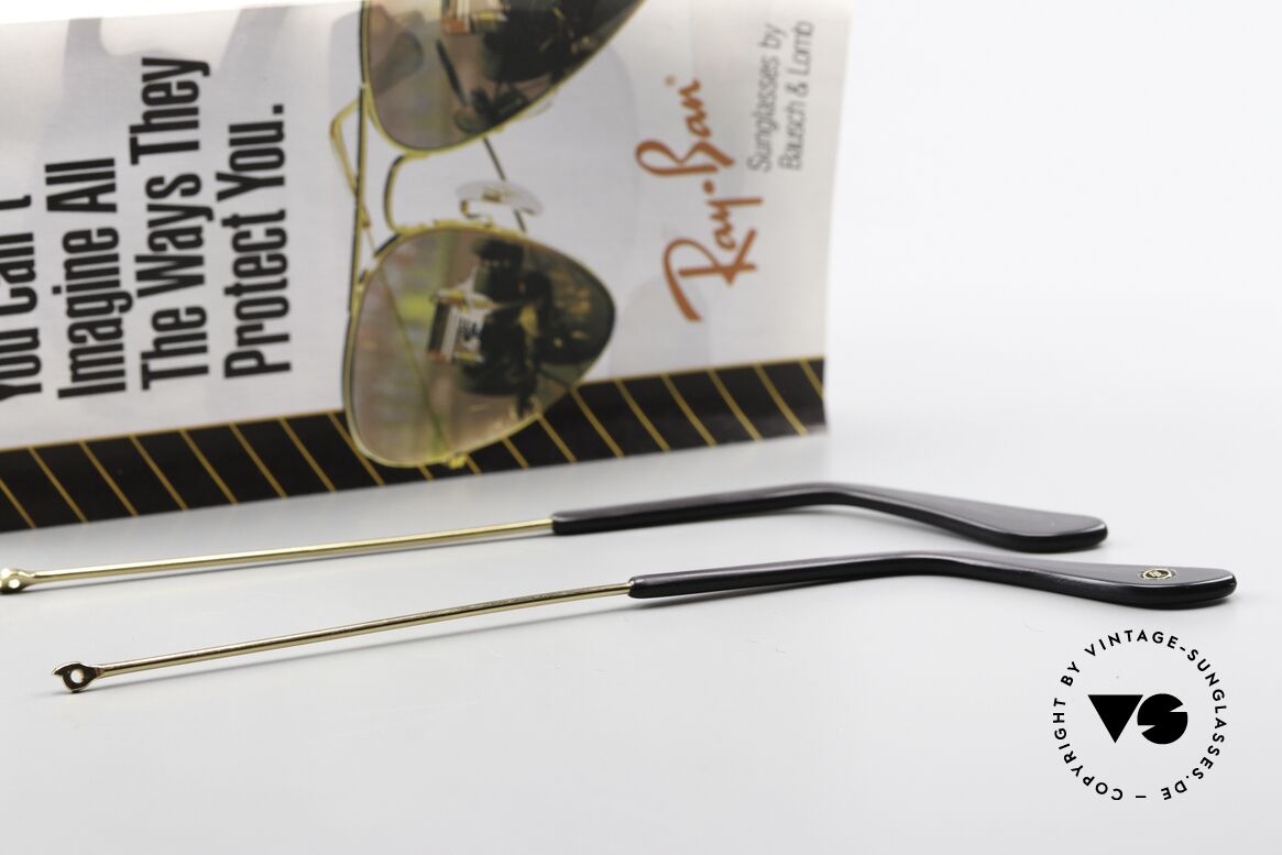 Ray Ban Precious Metals Temples For Shooter & Outdoors, temples for the old Ray-Ban Precious Metals models, Made for Men