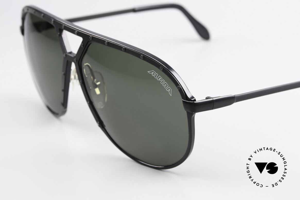 Alpina M1 Black With Black Screws, worn by Stevie Wonder and countless celebrities, Made for Men