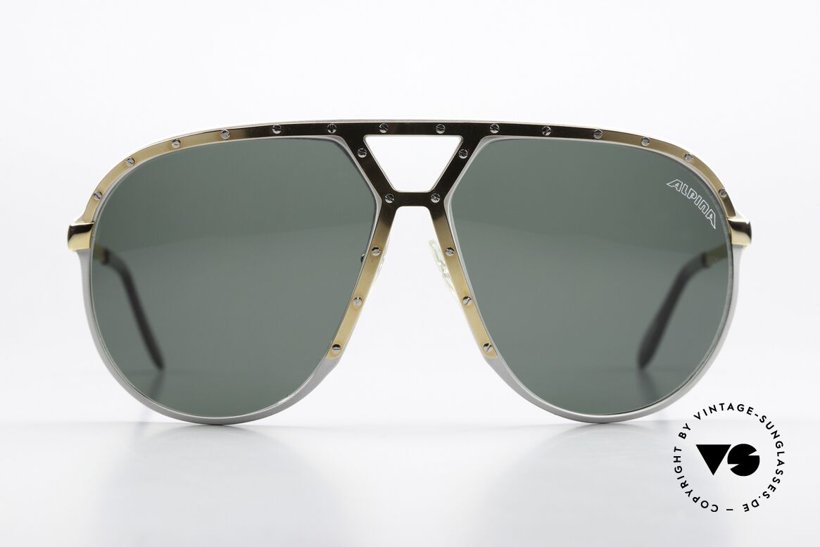 Alpina M1 Gold Silver Gold Version, silver frame with golden cover and silver screws, Made for Men