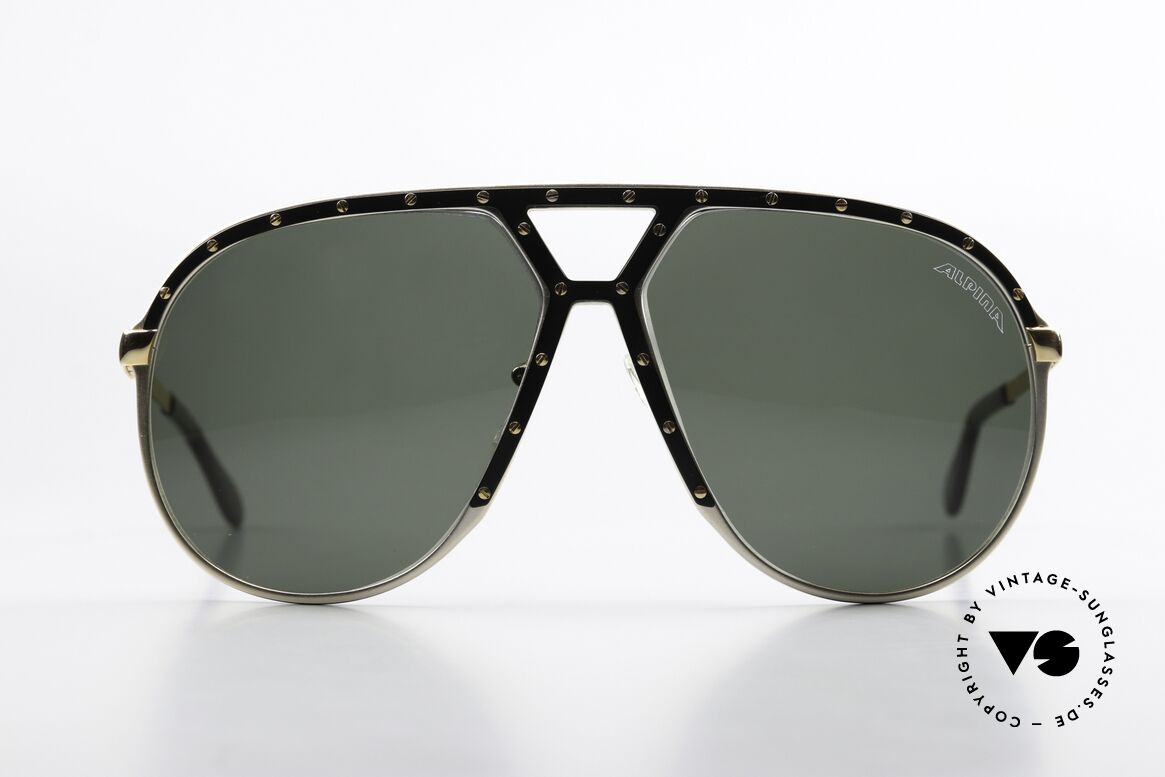 Alpina M1 Gold Black Gold Version, golden frame with black cover and golden screws, Made for Men