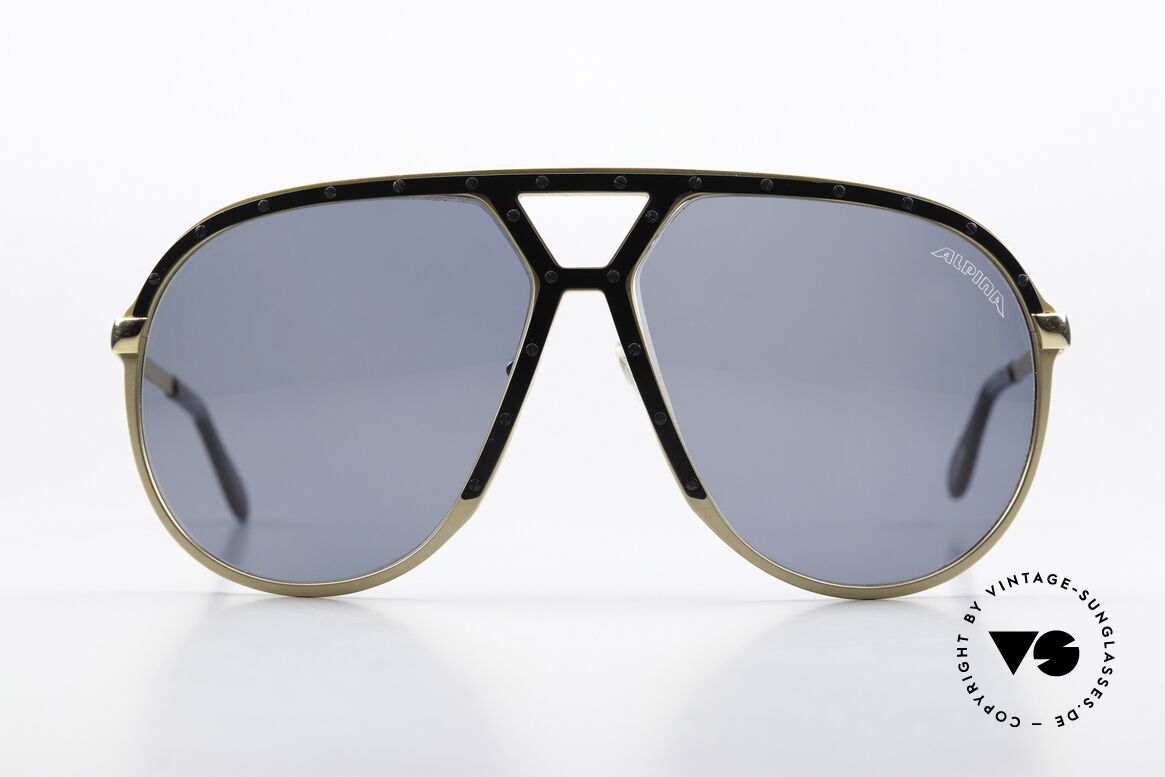 Alpina M1 Black Gold Black Version, golden frame with black cover and black screws, Made for Men