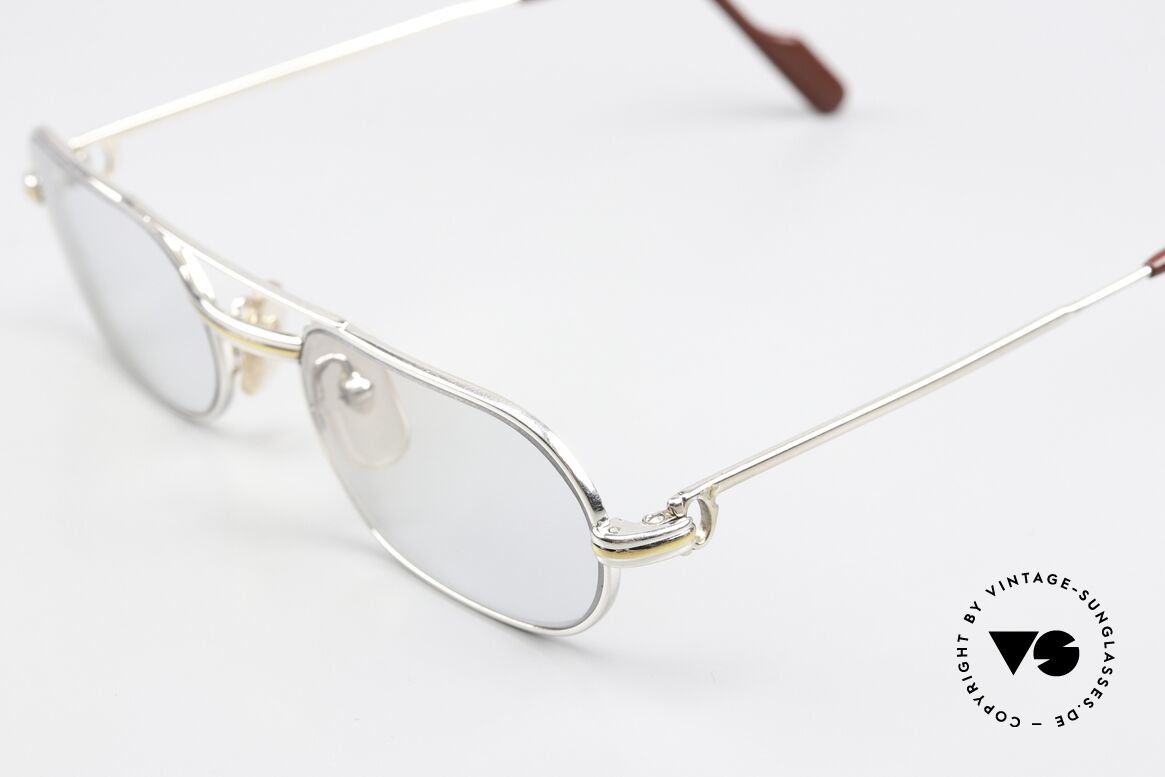 Cartier MUST LC - S 90's Luxury Frame Platinum, 2nd hand but in mint condition with orig. packaging, Made for Men
