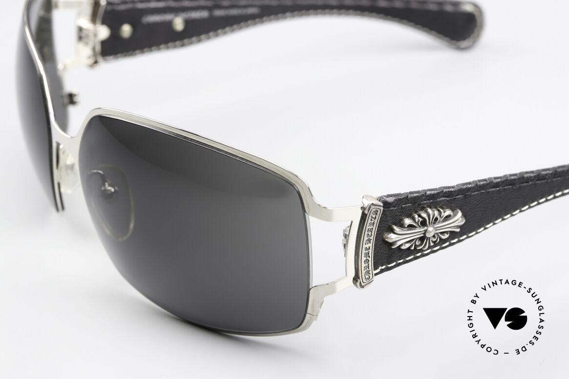 Chrome Hearts Poon I Biker Shades Leather Temples, like the "Flight Club Oliver Peoples OP-523 shades", Made for Men and Women