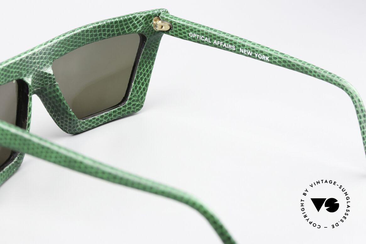Christian Roth KL 1987 Genuine Green Lizard Skin, Size: medium, Made for Women