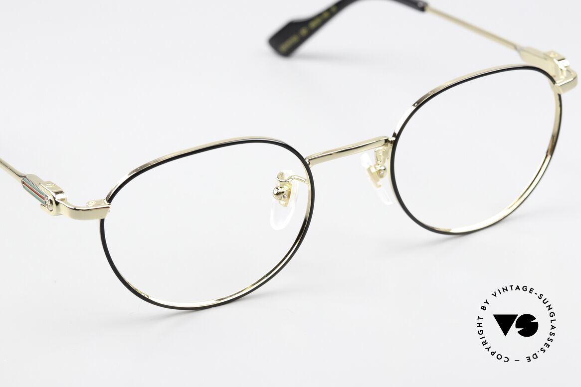 Gucci GG1613OJ Panto Gold Black 49mm, unworn, including Gucci case & cleaning cloth, Made for Men and Women