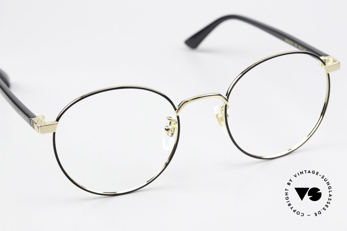 Gucci GG0297OK Round Gold Black 52mm, unworn, including Gucci case & cleaning cloth, Made for Men and Women