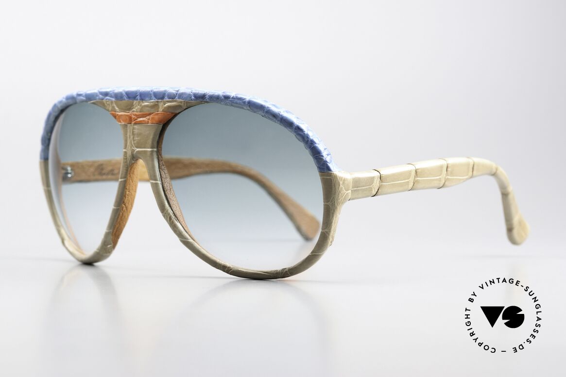 Christian Roth 's Own Genuine Alligator Skin Frame, frame covered with genuine alligator leather, Made for Men