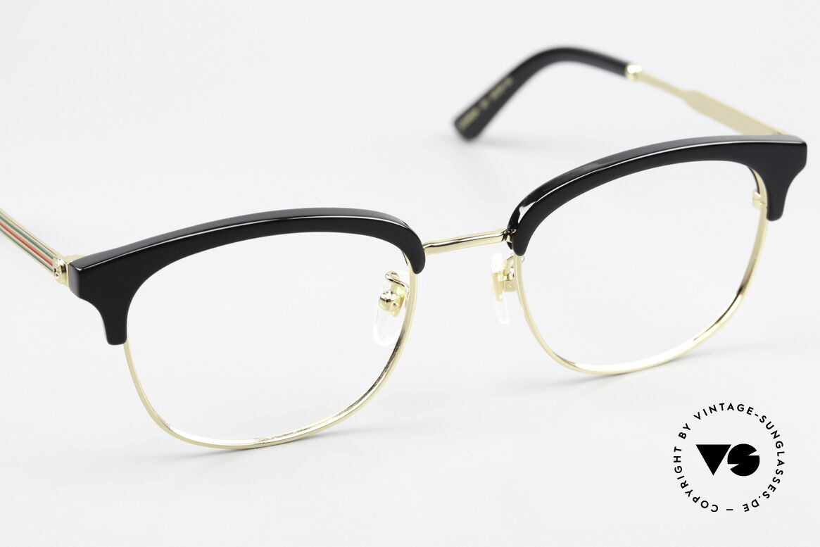 Gucci GG0590OK Combi Glasses Gold Black, unworn, including Gucci case & cleaning cloth, Made for Men and Women