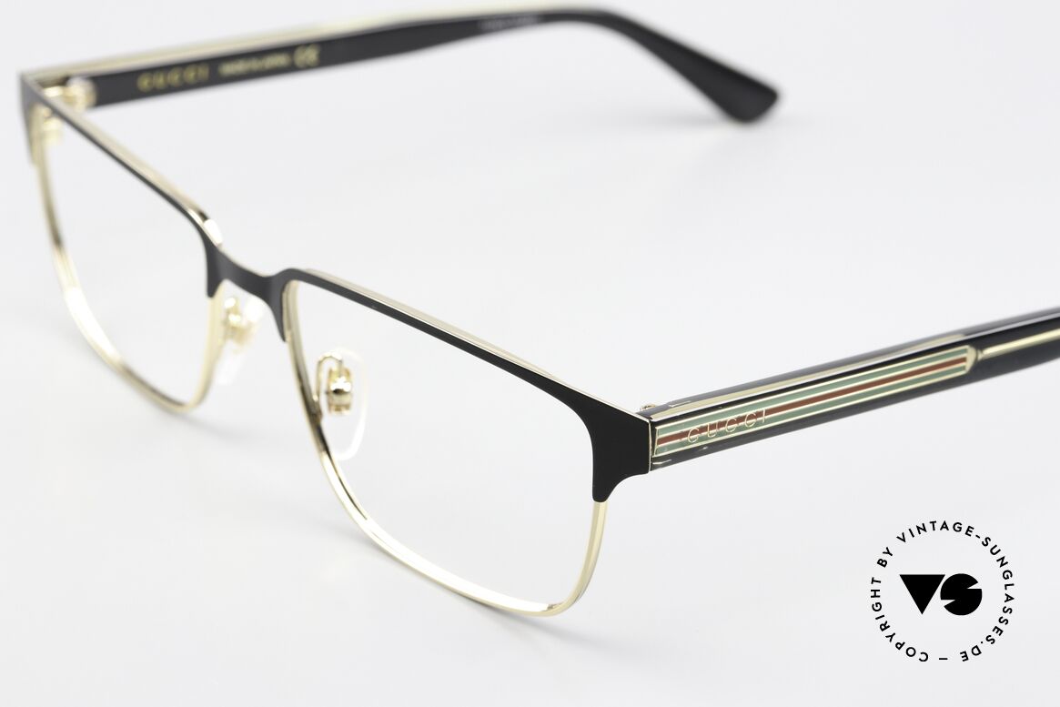 Gucci GG0383O Square Eyeglasses Men, premium craftsmanship, made in Japan quality, Made for Men
