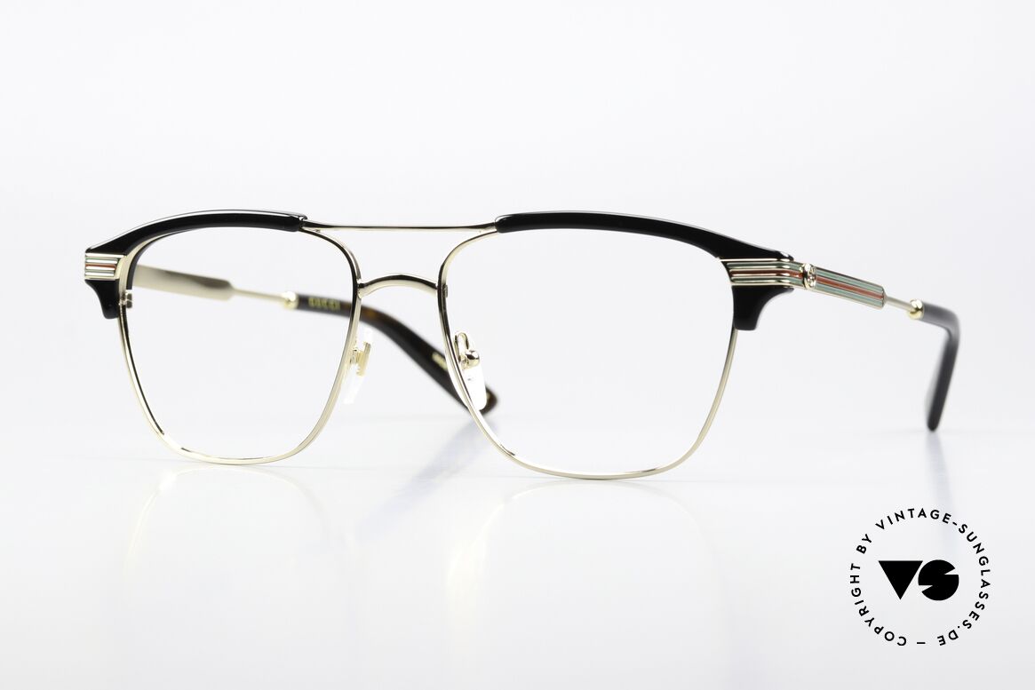 Gucci GG0241O Acetate And Metal Frame, Gucci glasses GG0241O in size 54-17, col. 002, Made for Men