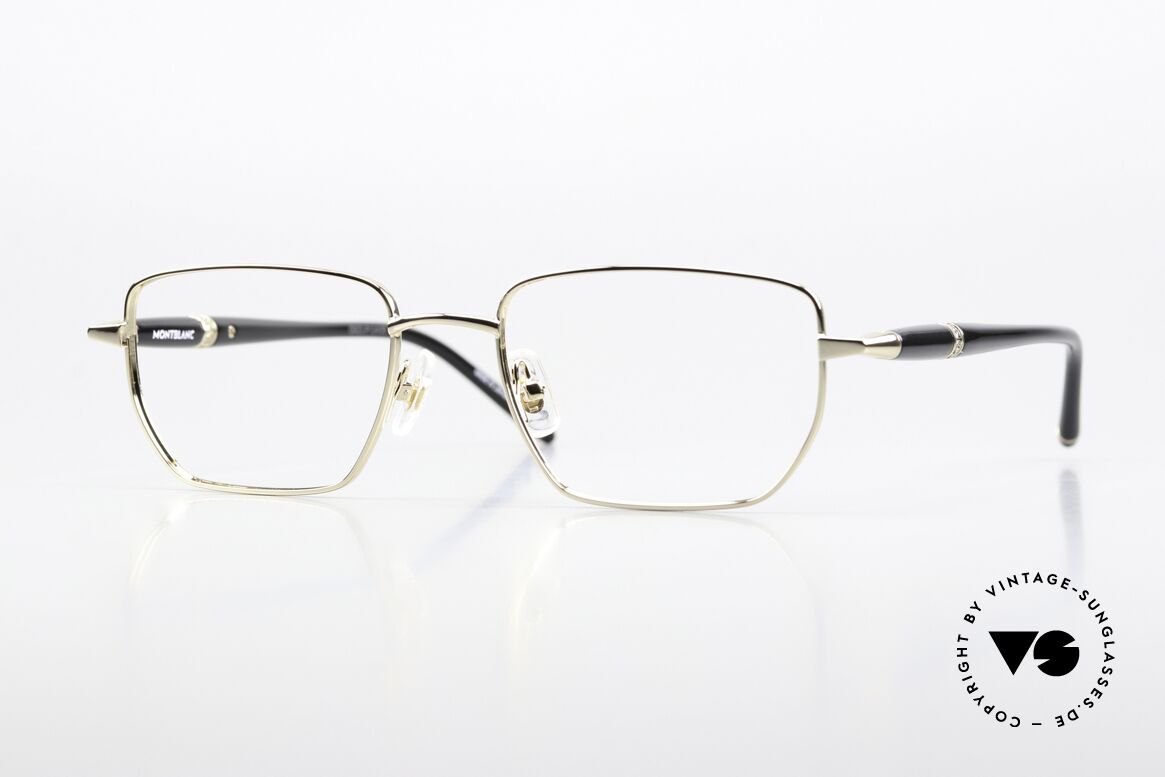 Montblanc MB0347O Noble Gentlemen's Frame, classic Montblanc glasses, MB0347O, size 54/19, 150, Made for Men