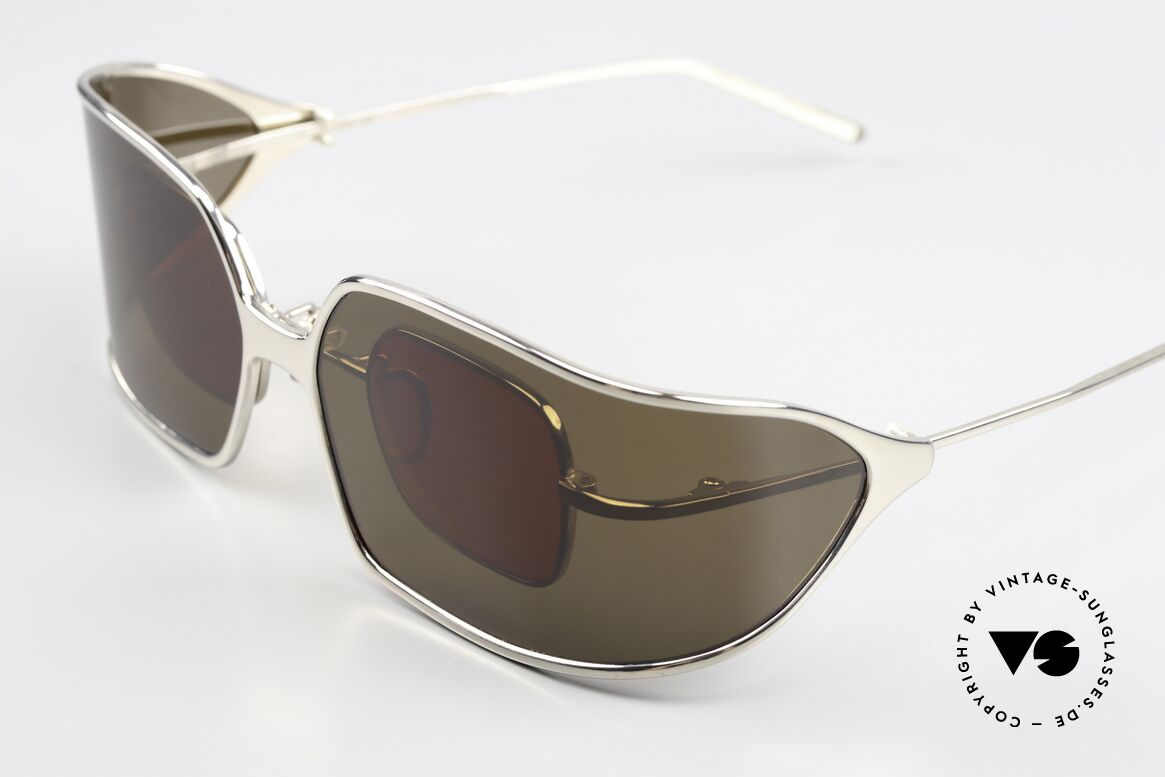 Christian Roth 14004 Brilliant Clip-On Concept, with a large wrap-around sun clip; polarized, 100%, Made for Men and Women