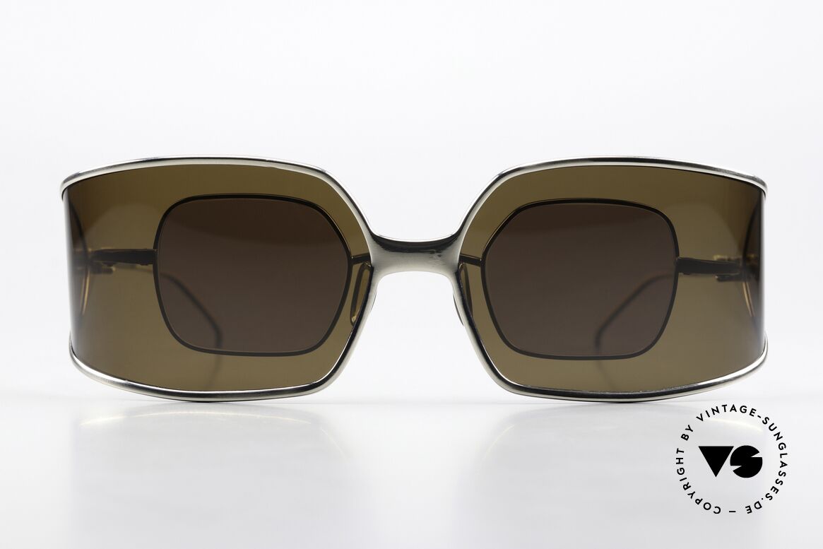 Christian Roth 14004 Small Frame Large Clip-On, small scratches on the clip = reduced to 439,- Euro, Made for Men and Women