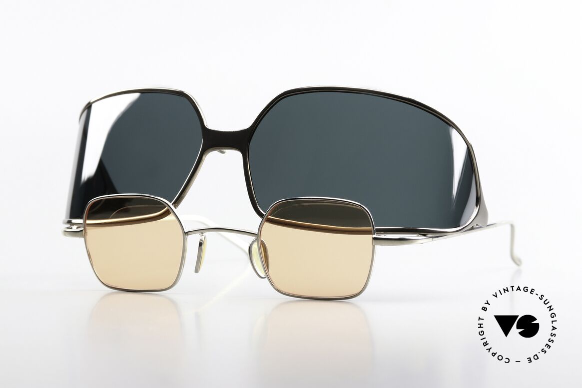 Christian Roth 14004 2 In 1 Glasses Made in Japan, great Christian Roth vintage sunglasses from 2000, Made for Men and Women