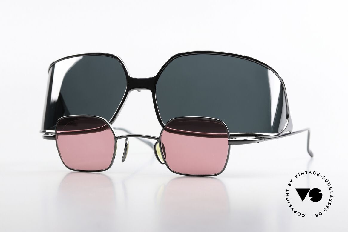 Christian Roth 14004 Polarized Wrap Around Clip, great Christian Roth vintage sunglasses from 2000, Made for Men and Women