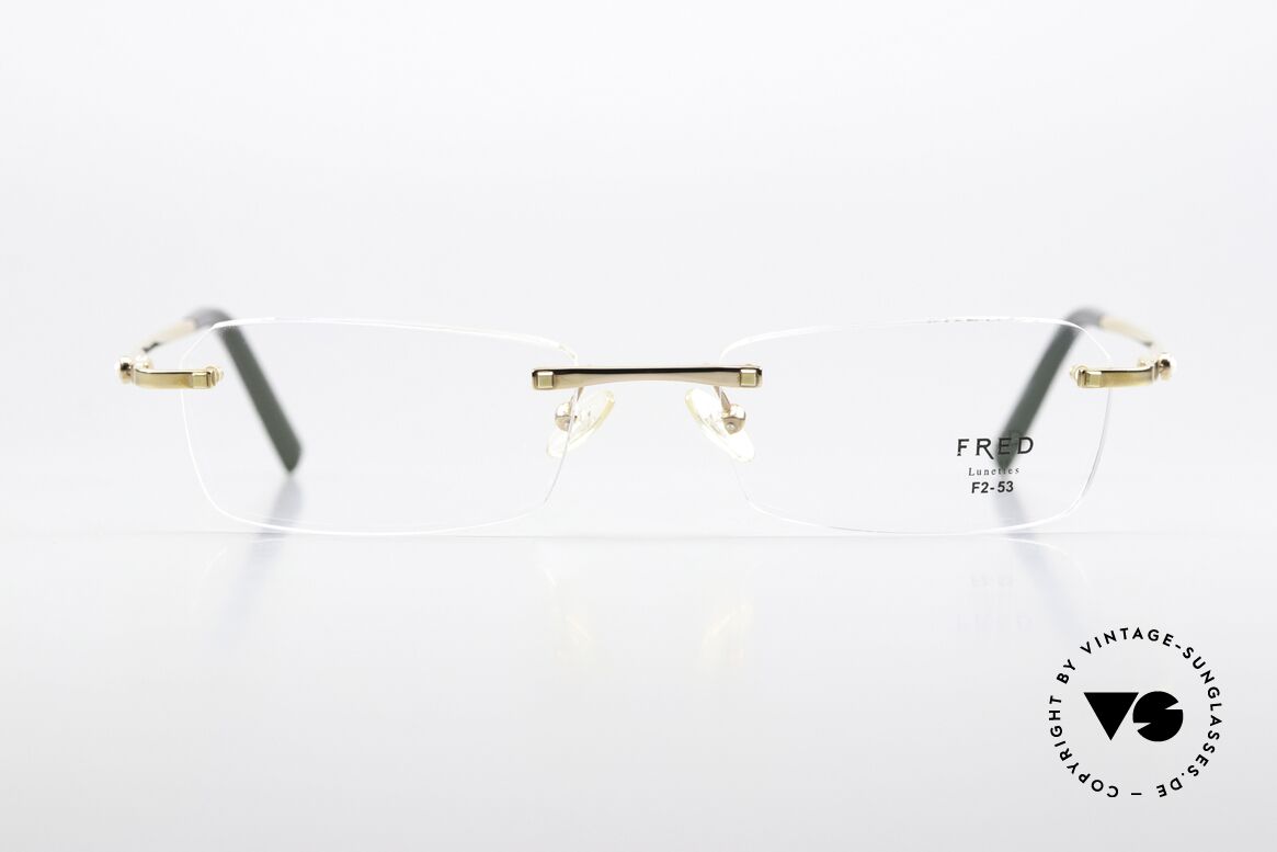 Fred Sainte-Lucie Genuine Pearl On The Frame, precious frame for women and men; in ROSÉ-GOLD, Made for Men and Women