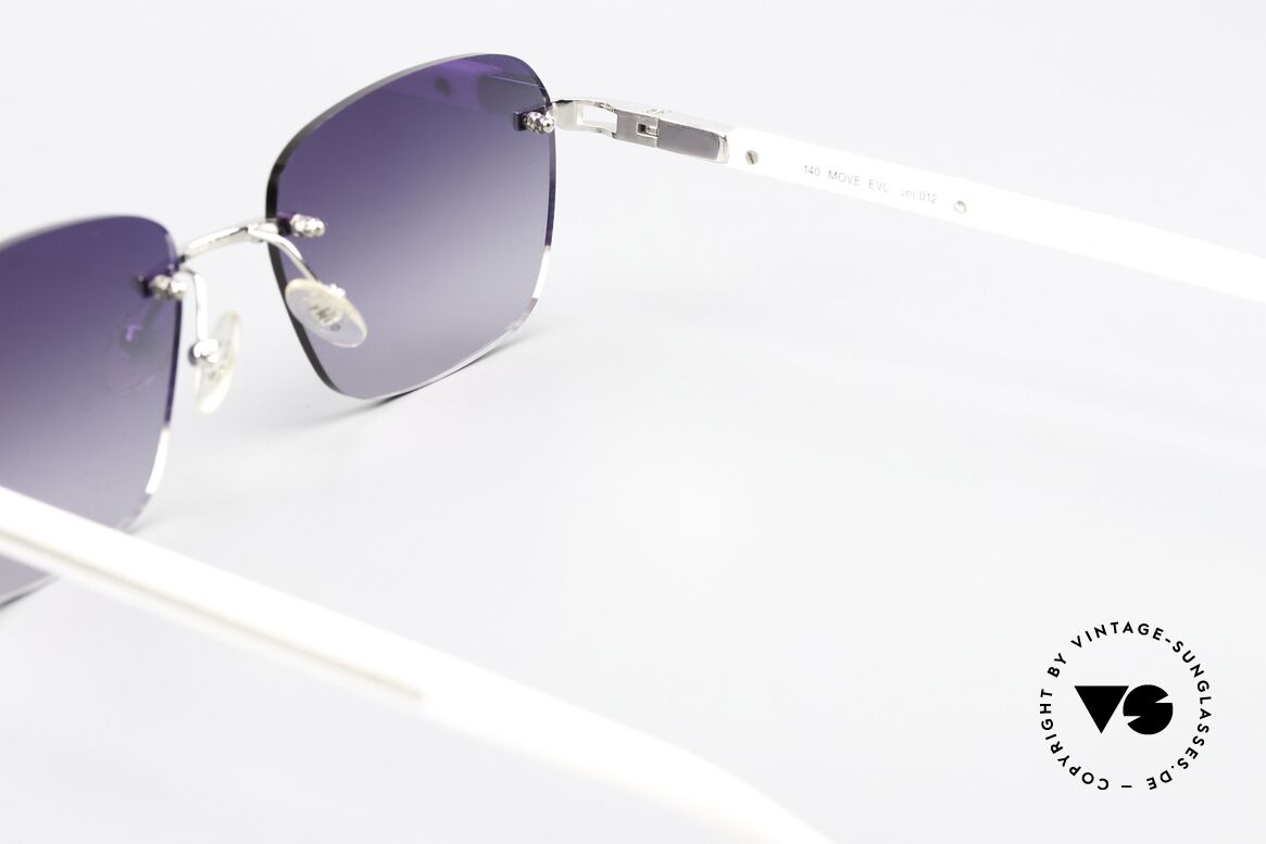 Fred Move F1 Square Rimless Sunglasses, Size: medium, Made for Men and Women