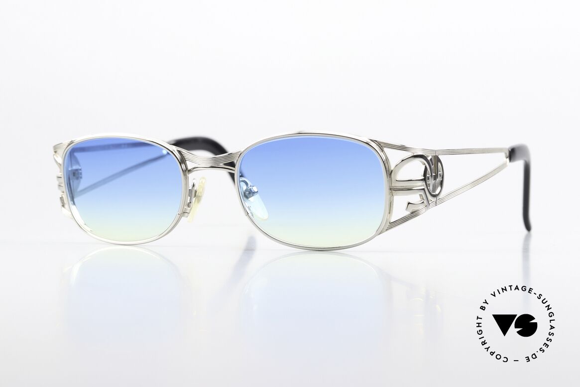 Jean Paul Gaultier 58-5101 Designer Sunglasses 1995, noble Jean Paul Gaultier 90's designer sunglasses, Made for Men and Women