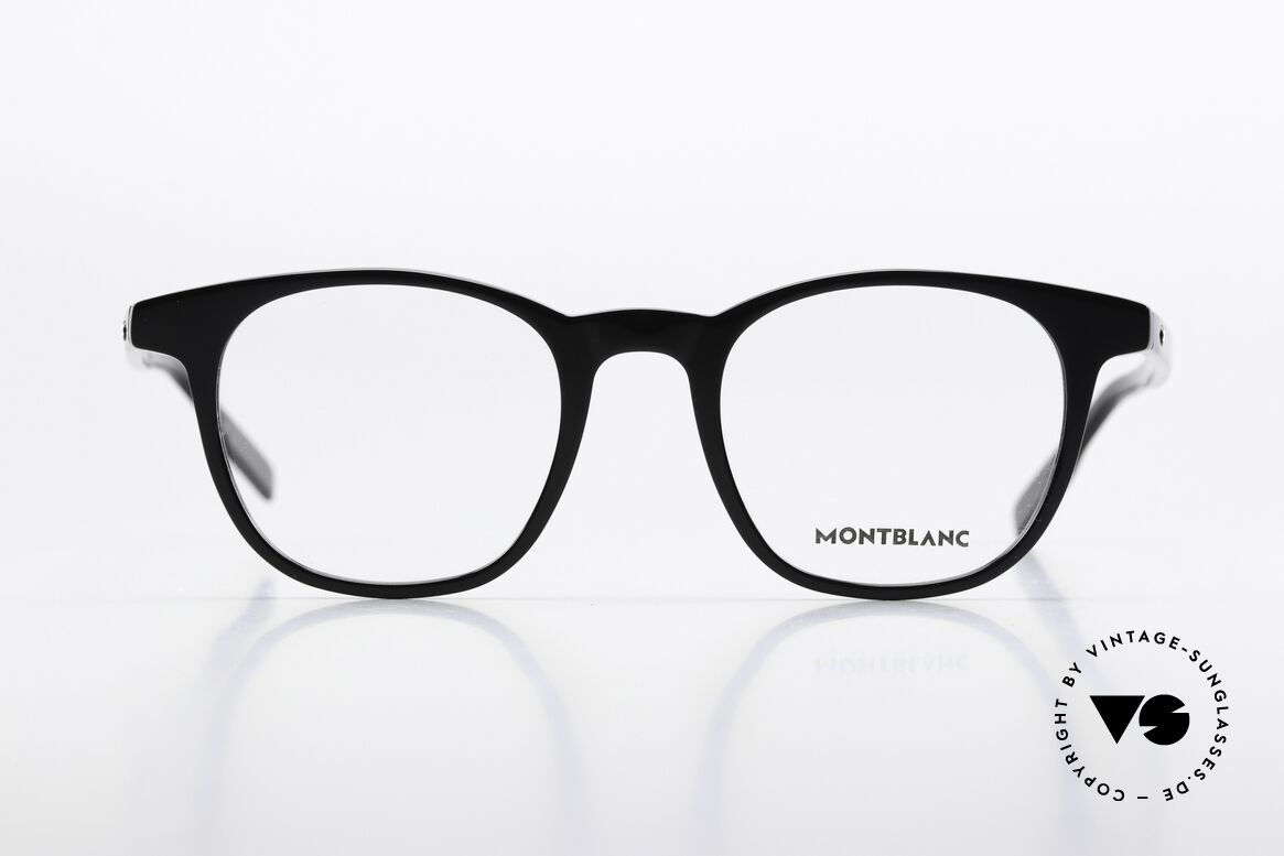 Montblanc MB0153O Classic Eyeglasses For Men, model MB0153O size 48/20, 145mm (in LARGE fit), Made for Men