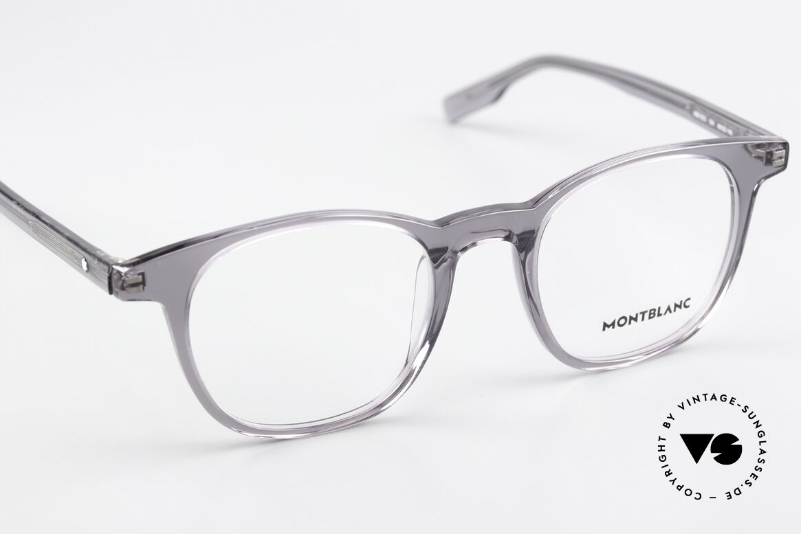 Montblanc MB0153O Acetate Full Rim Glasses, the LARGE frame (140mm) can be glazed optionally, Made for Men