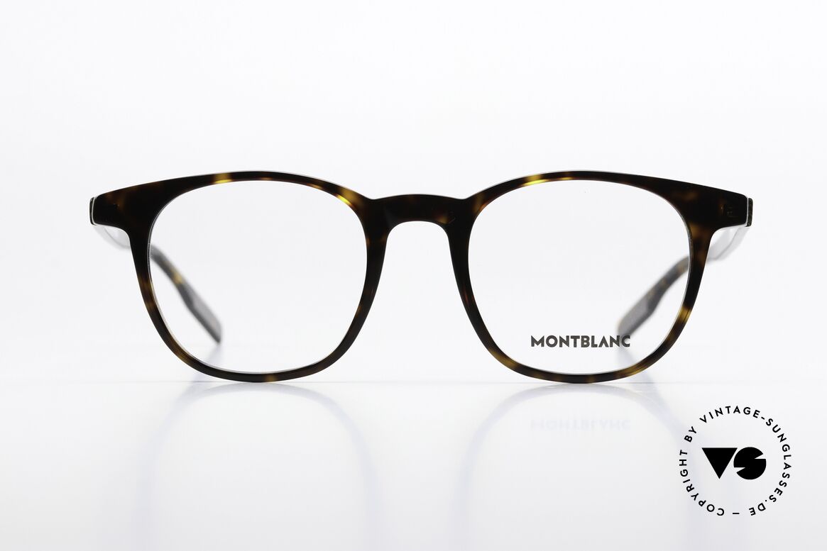 Montblanc MB0153O Acetate Glasses For Men, model MB0153O size 48/20, 145mm (in LARGE fit), Made for Men