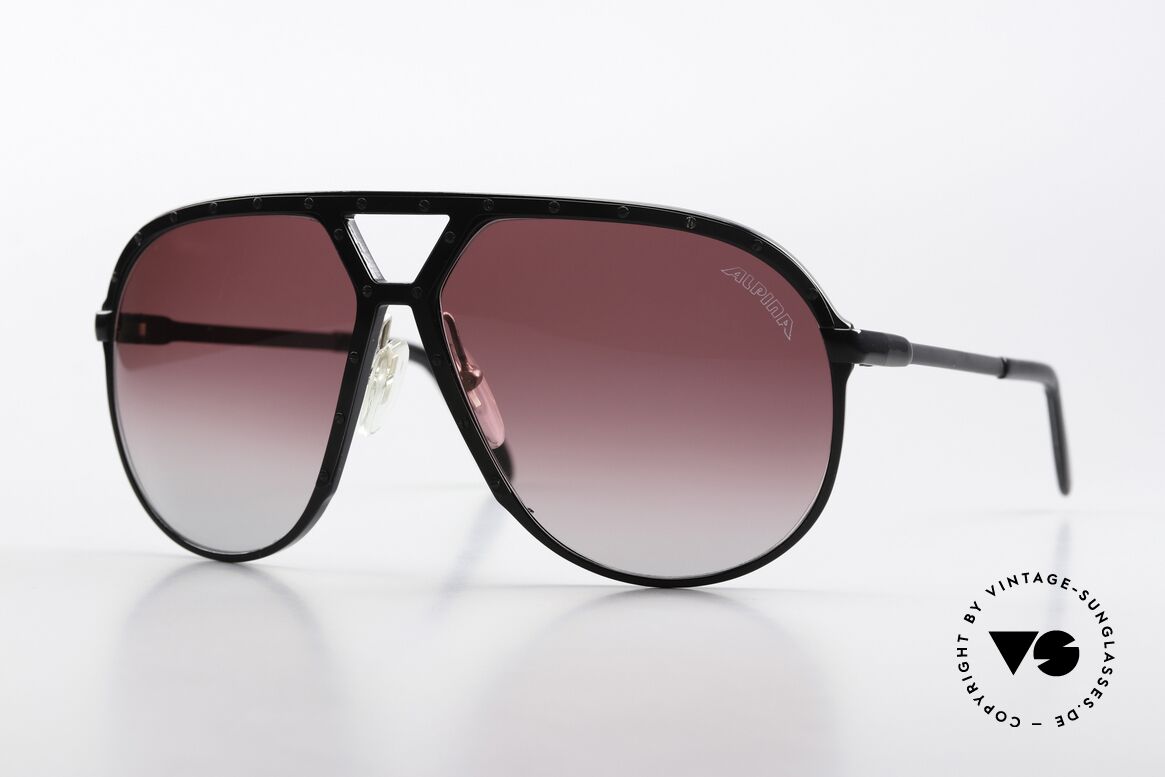 Alpina M1 Iconic 80's Sunglasses XL, Alpina M1 West Germany sunglasses from 1986, Made for Men