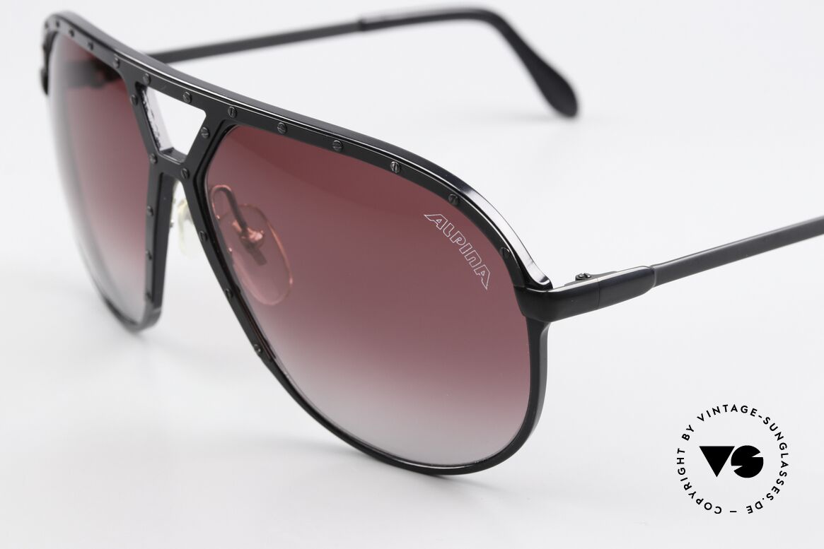 Alpina M1 Iconic 80's Sunglasses XL, worn by Stevie Wonder and countless celebrities, Made for Men