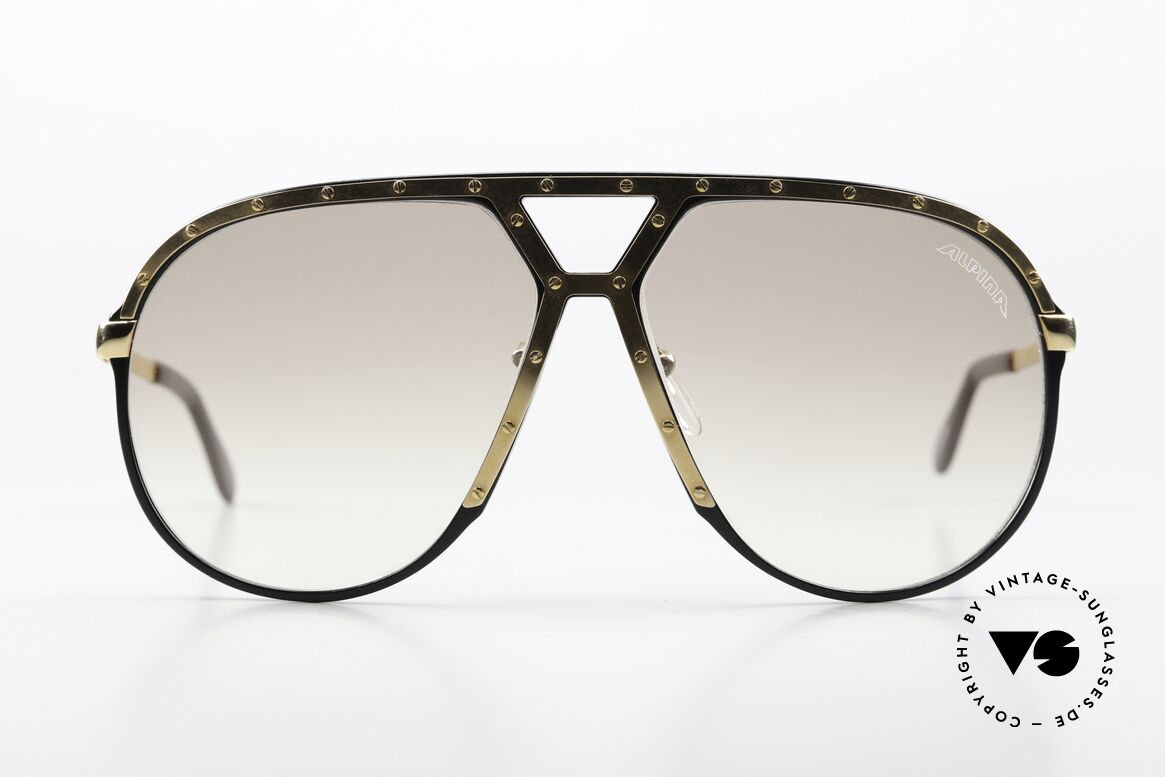 Alpina M1 With Light Tinted Sun Lenses, Alpina M1 West Germany sunglasses from 1986, Made for Men