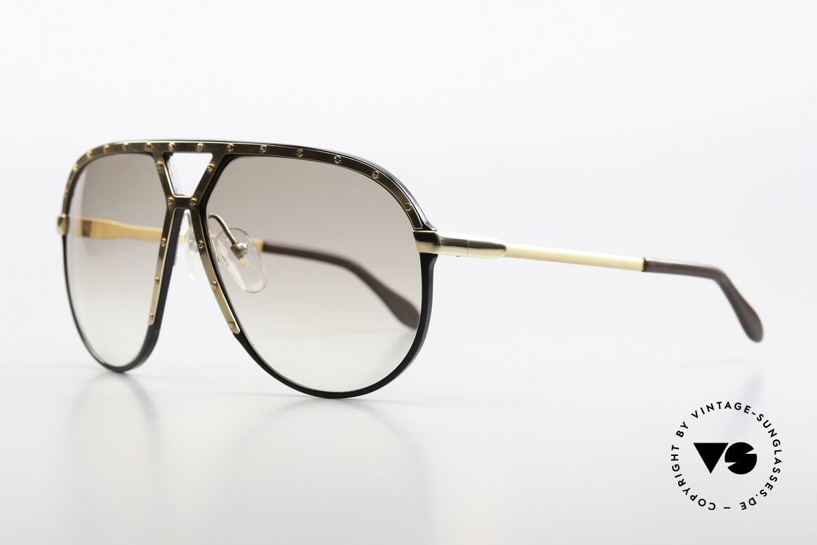 Alpina M1 With Light Tinted Sun Lenses, brown gradient lenses with original Alpina logo, Made for Men
