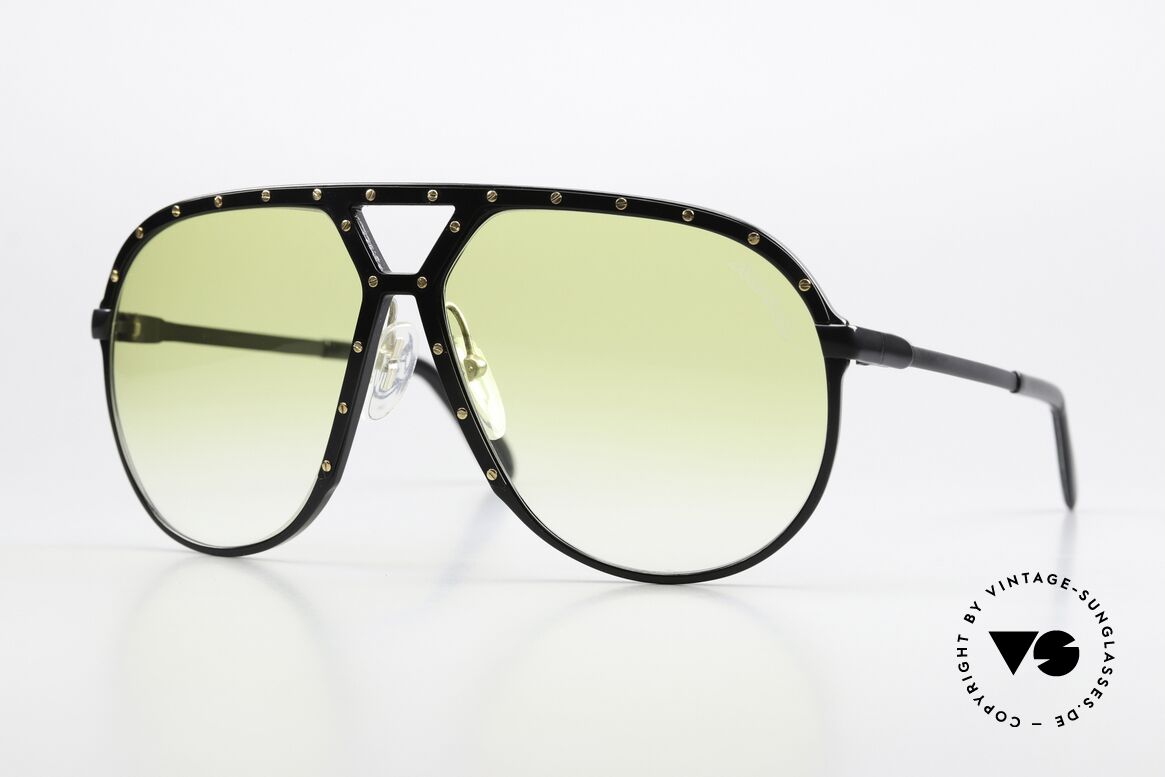 Alpina M1 Yellow Alpina Sun Lenses, Alpina M1 West Germany sunglasses from 1986, Made for Men
