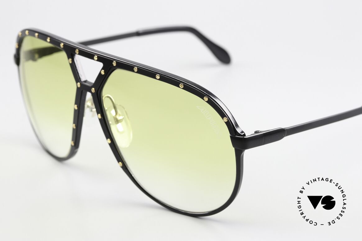 Alpina M1 Yellow Alpina Sun Lenses, worn by Stevie Wonder and countless celebrities, Made for Men