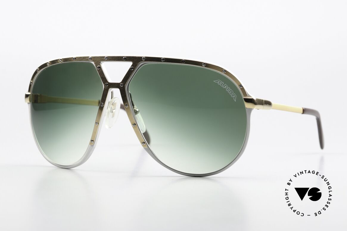 Alpina M1 Stevie Wonder Sunglasses, Alpina M1 West Germany sunglasses from 1986, Made for Men