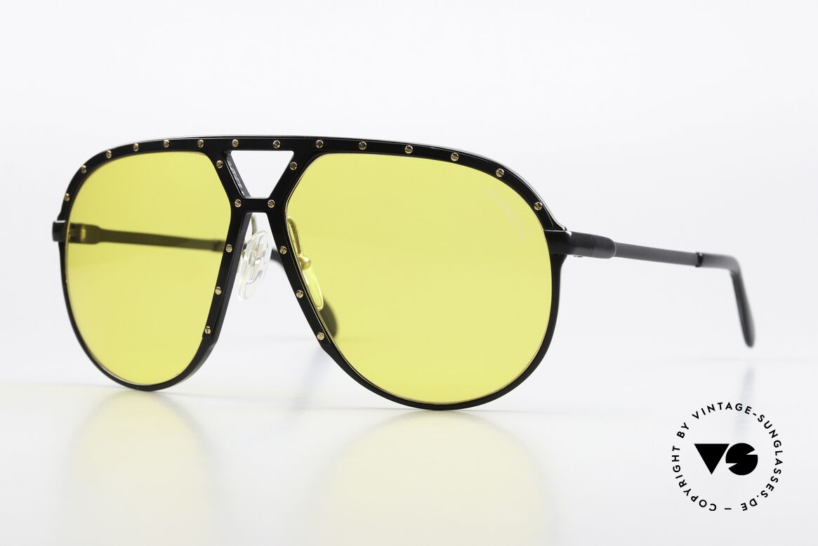 Alpina M1 Amber Kalichrome Lenses, Alpina M1 West Germany sunglasses from 1986, Made for Men