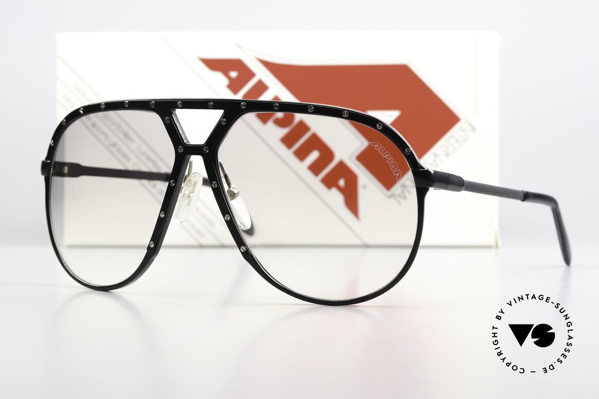 Alpina M1 Sun Lenses With Alpina Logo, the old legend in untouched condition, size 64/14, Made for Men