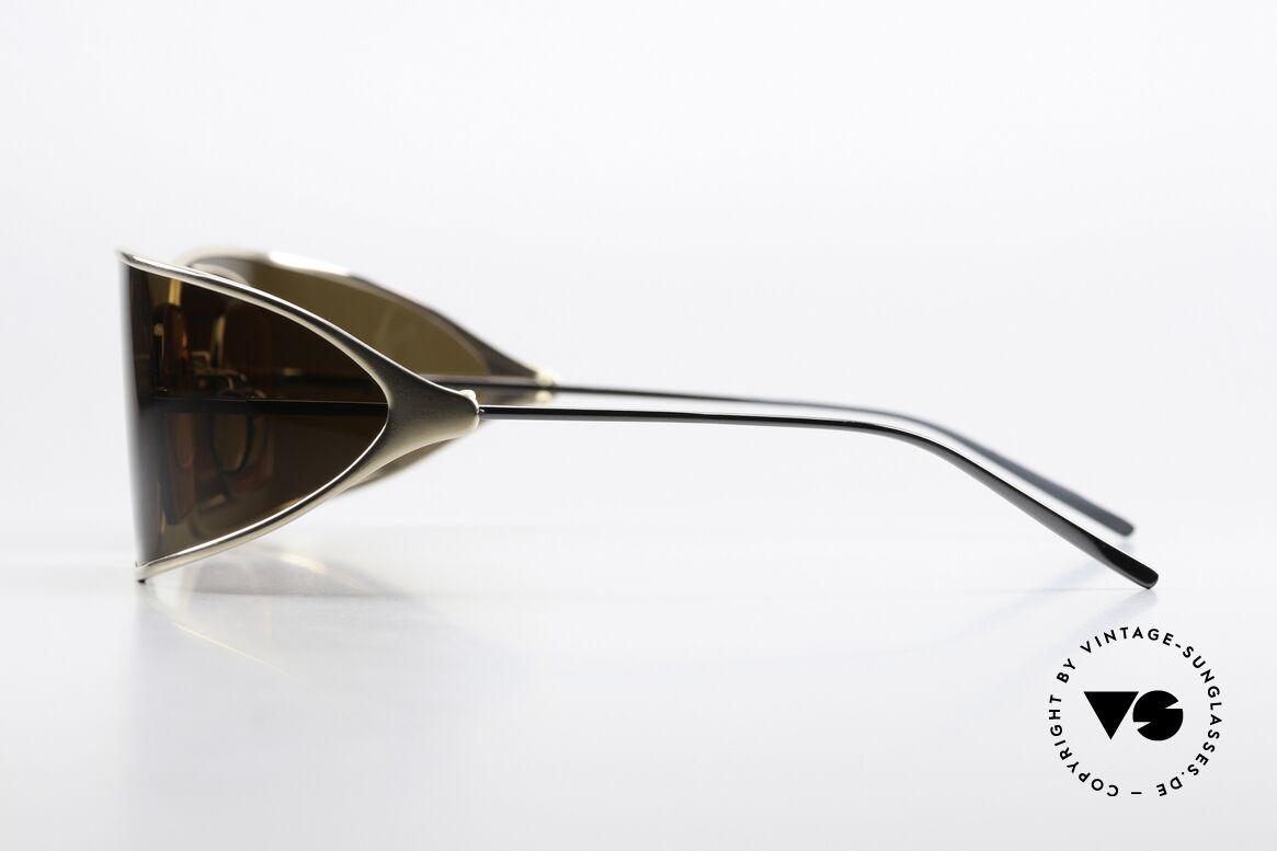Christian Roth 14004 Gunmetal With Gold Clip-On, thus, two pairs of glasses in one, simply practical, Made for Men and Women