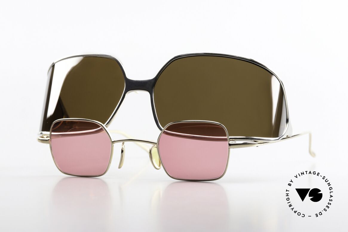 Christian Roth 14004 2 In 1 Glasses Polarized, great Christian Roth vintage sunglasses from 2000, Made for Men and Women