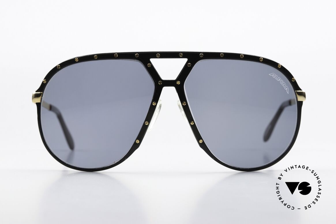 Alpina M1 Iconic West Germany Shades, the classic version in black-gold-gold; ICONIC, Made for Men