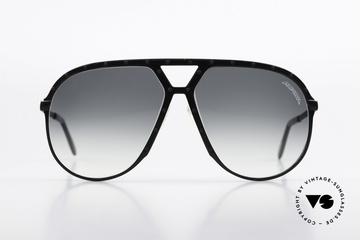 Alpina M1 40 Years Old Original Frame, ALL BLACK version in black-black-black; ICONIC, Made for Men