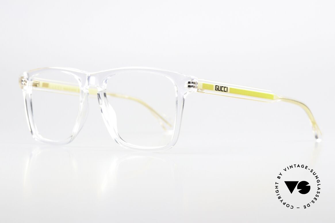 Gucci GG0561ON Crystal Acetate Frame Men, men's eyeglasses but can also be worn by women, Made for Men and Women