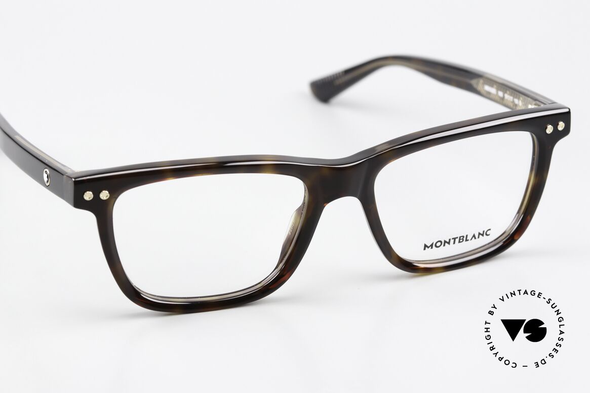 Montblanc MB0322O Full Rim Acetate Tortoise, unworn MONTBLANC eyewear + orig. Montblanc case, Made for Men and Women