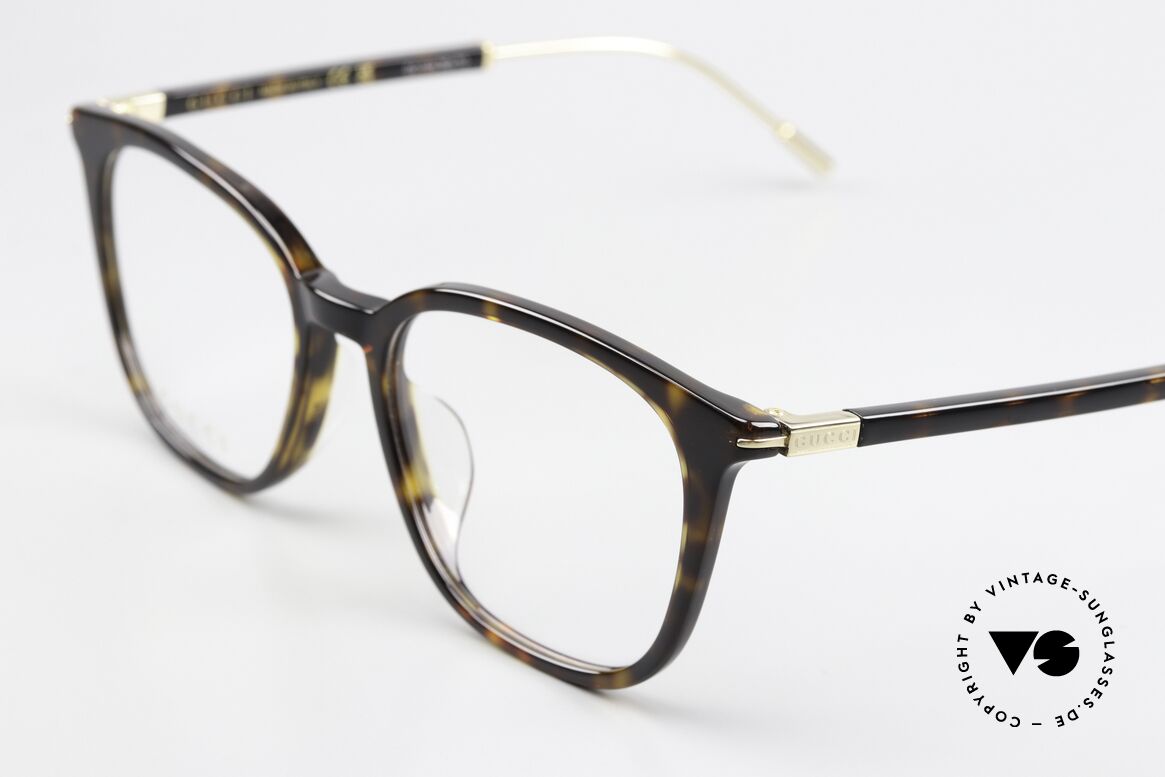 Gucci GG1276OK Acetate And Metal Frame, tortoise and gold frame, made in Italy quality, Made for Men and Women
